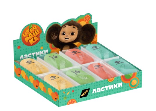 Ластик, 'Чебурашка. Мульти-Пульти', 55276