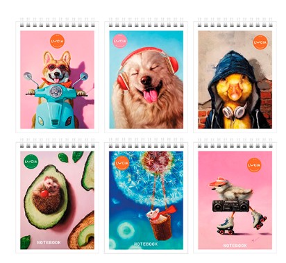 Блокнот 'Hatber.Узнай себя', А6, спираль сверху, клетка, 550786;40Б6В1гр
