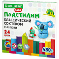 Пластилин 24 цв.